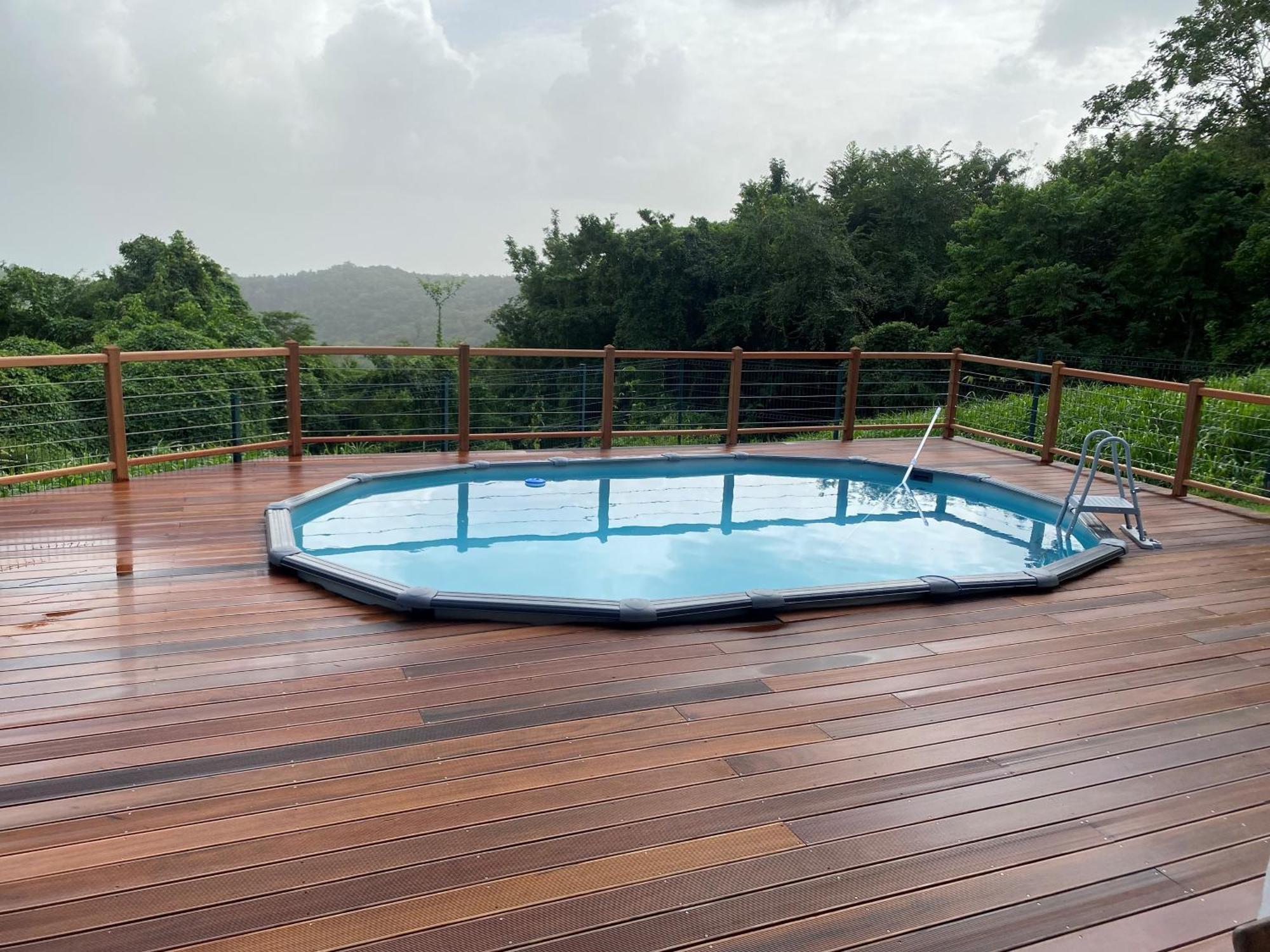 Les Terrasses De Maelle - Jolie Villa F4 Vue Mer Riviere-Salee 外观 照片